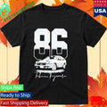 Initial D Fujiwara 86 Shirt Unisex , , , Long Sleeve Tee