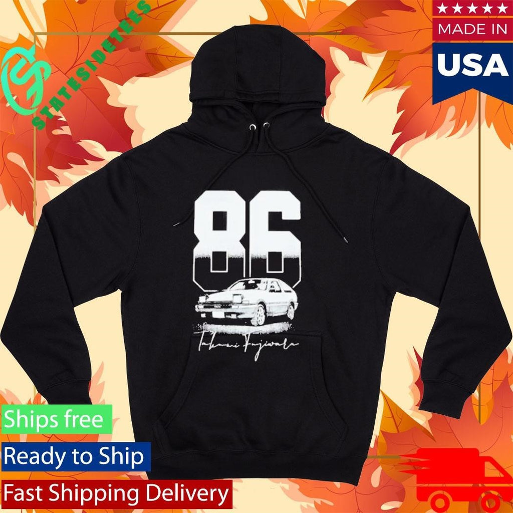 Initial D Fujiwara 86 Shirt Unisex , , , Long Sleeve Tee