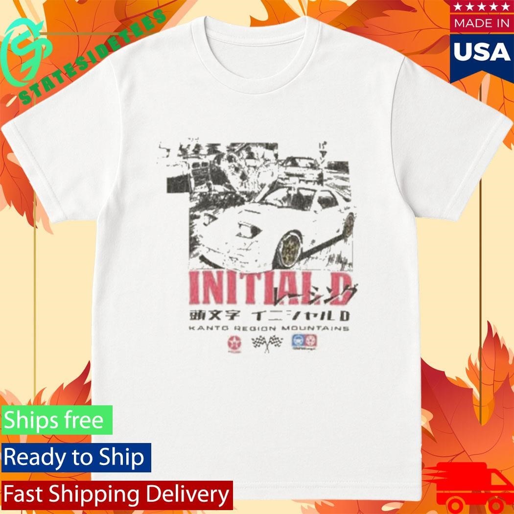 Initial D Kanto Mountains Gas Shirt Unisex , , , Long Sleeve Tee