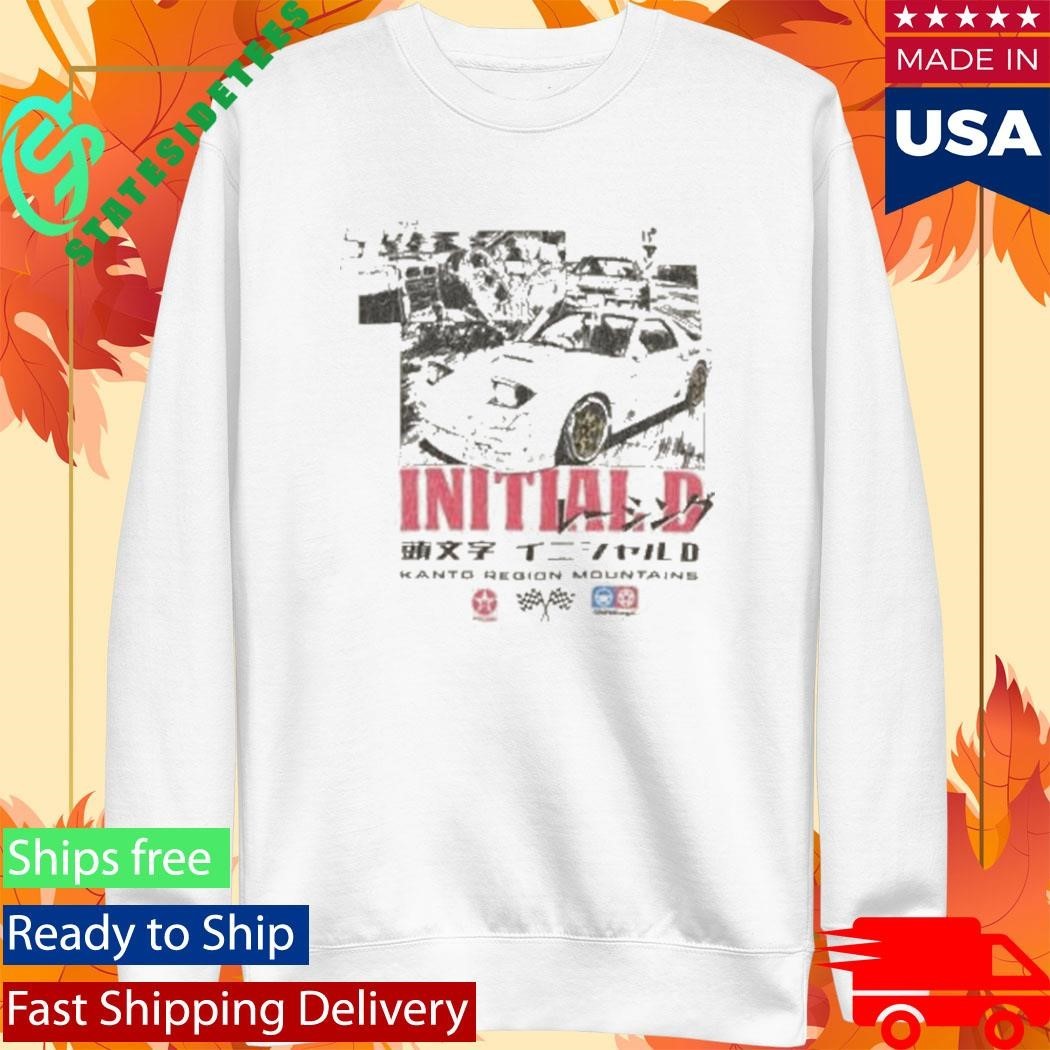 Initial D Kanto Mountains Gas Shirt Unisex , , , Long Sleeve Tee