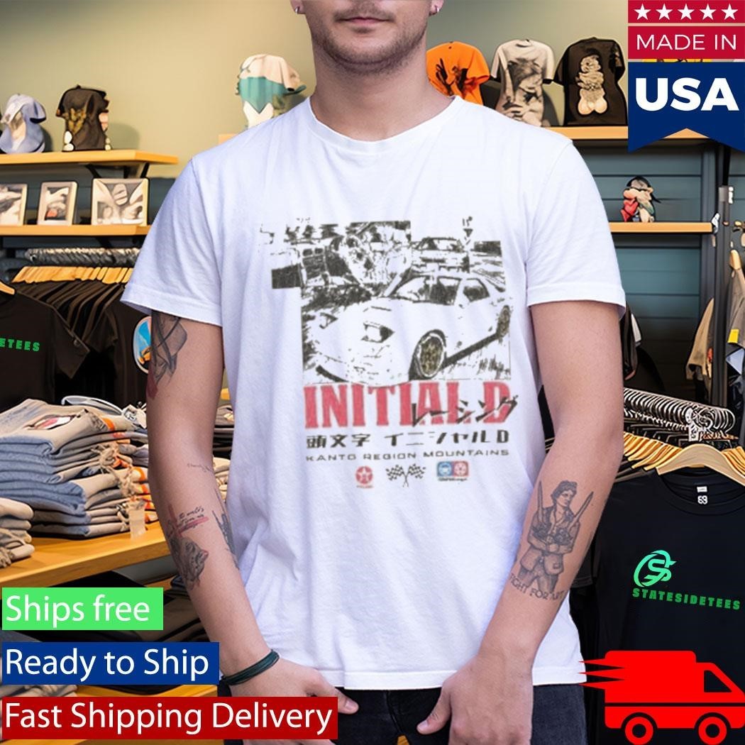 Initial D Kanto Mountains Gas Shirt Unisex , , , Long Sleeve Tee