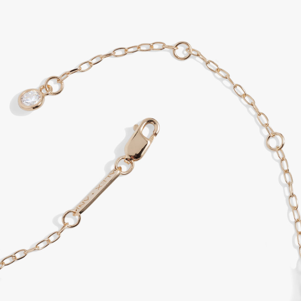Initial B Precious Elongated Necklace T-Shirts