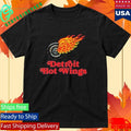 Ink Detroit Hot Wings Shirt Unisex , , , Long Sleeve Tee