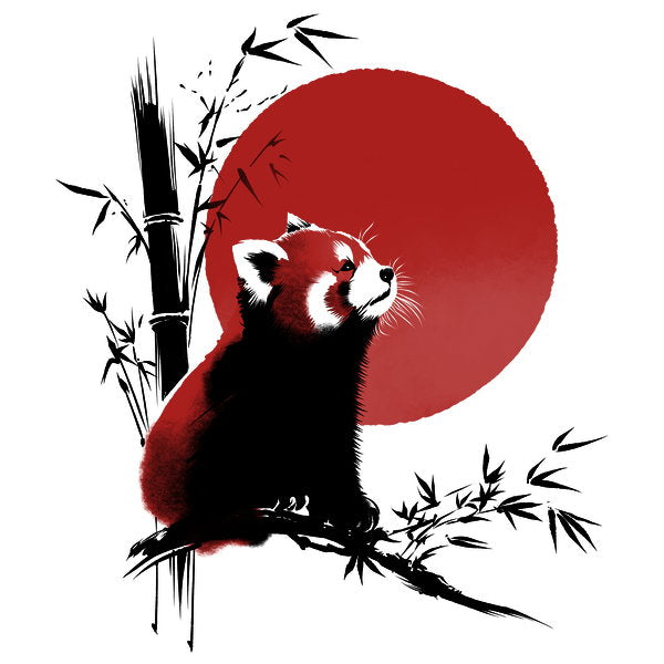 Ink Red Panda