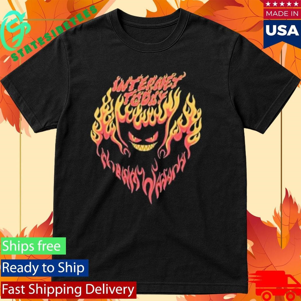 Internet Today Devil Boy Red Shirt Unisex , , , Long Sleeve Tee