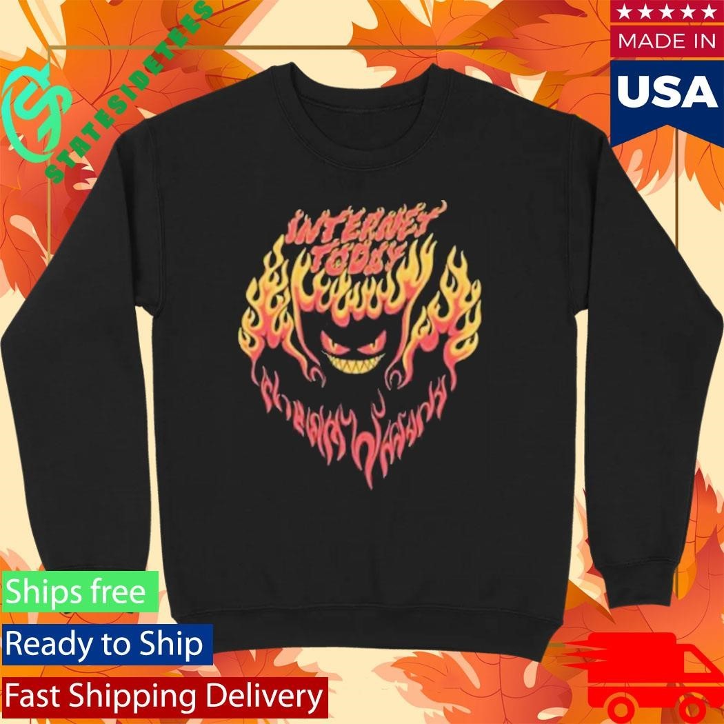 Internet Today Devil Boy Red Shirt Unisex , , , Long Sleeve Tee