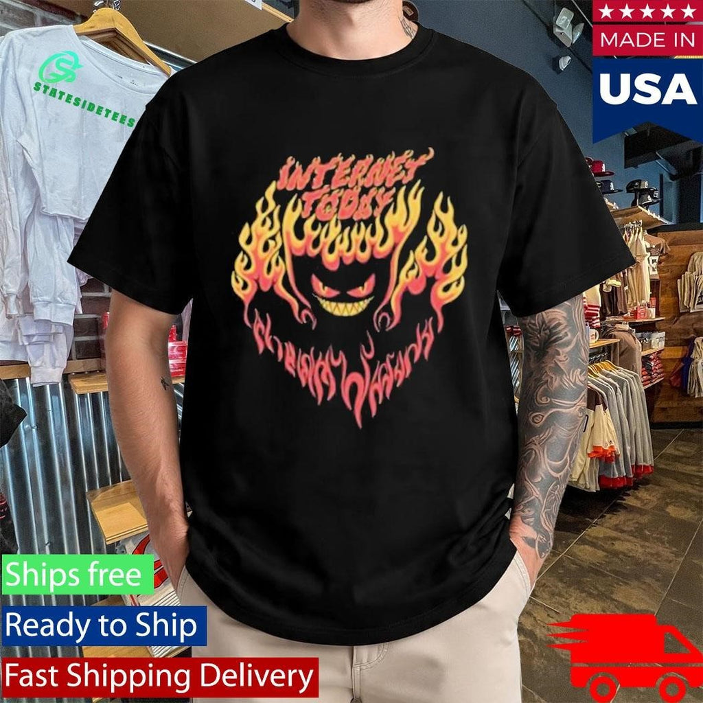 Internet Today Devil Boy Red Shirt Unisex , , , Long Sleeve Tee