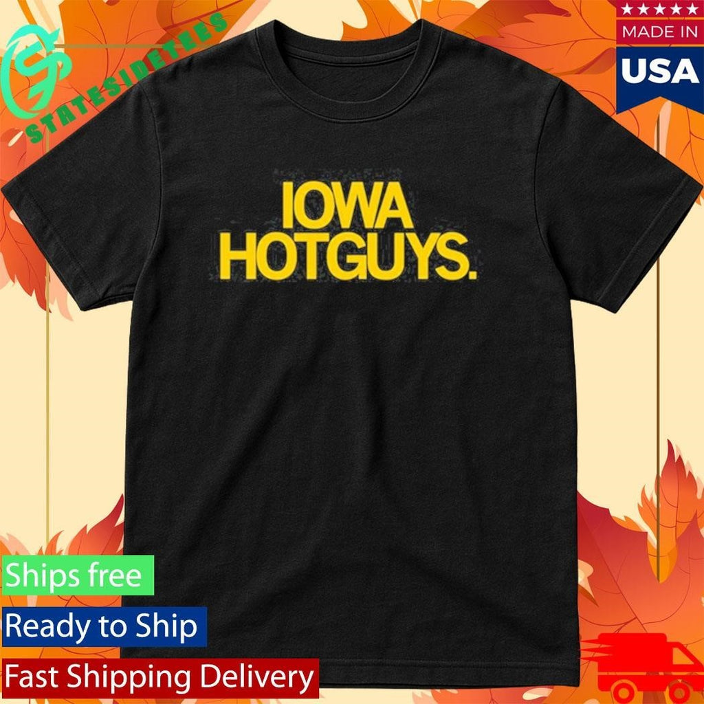 Iowa Hotguys Text Shirt Unisex , , , Long Sleeve Tee