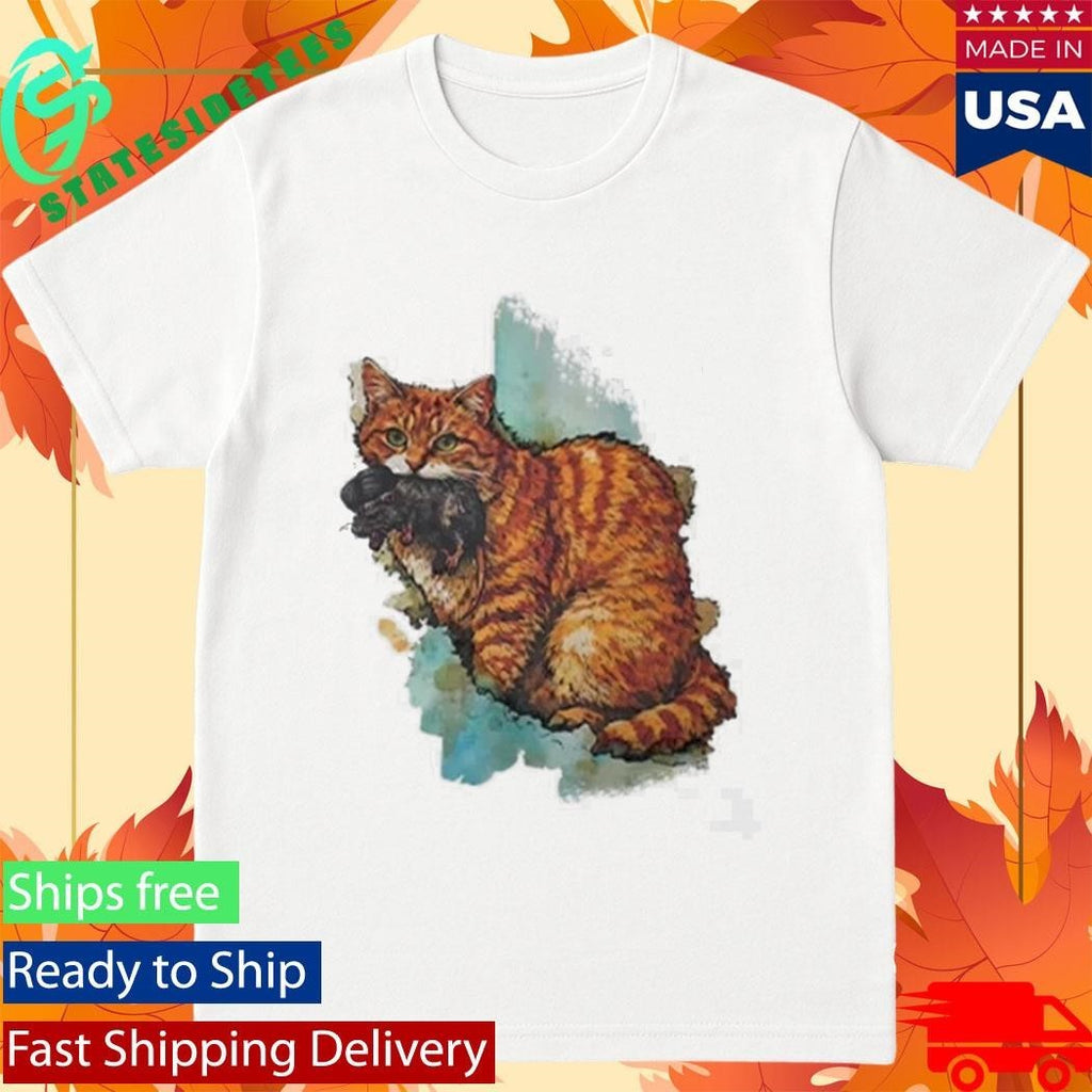 Iran Map Orange Tabby Cat Shirt Unisex , , , Long Sleeve Tee
