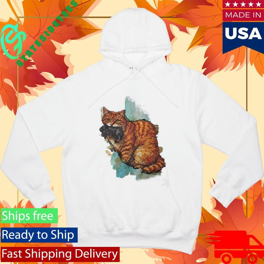 Iran Map Orange Tabby Cat Shirt Unisex , , , Long Sleeve Tee