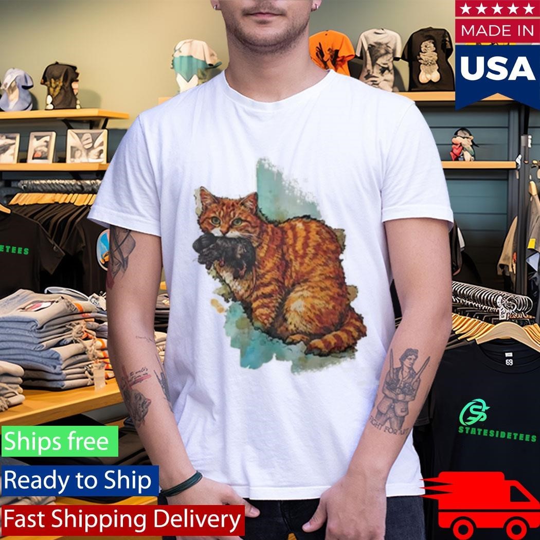 Iran Map Orange Tabby Cat Shirt Unisex , , , Long Sleeve Tee