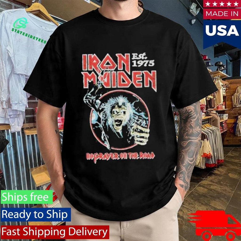 Iron Maiden Im50 No Prayer For The Road Shirt Unisex , , , Long Sleeve Tee