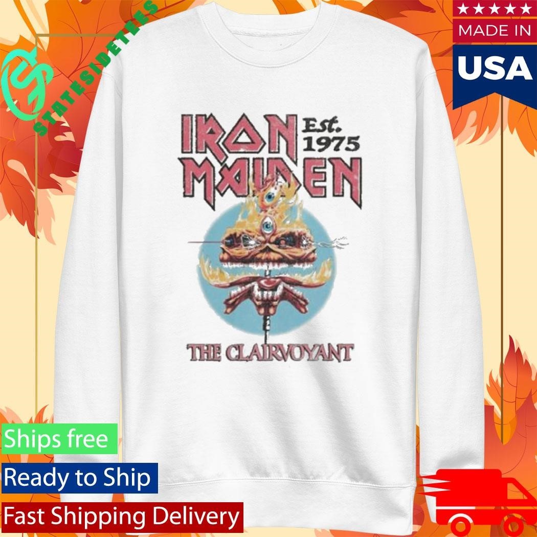 Iron Maiden Im50 The Clairvoyant Shirt Unisex , , , Long Sleeve Tee