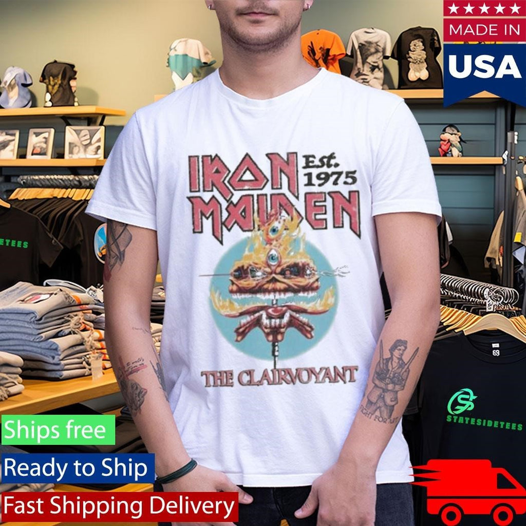 Iron Maiden Im50 The Clairvoyant Shirt Unisex , , , Long Sleeve Tee