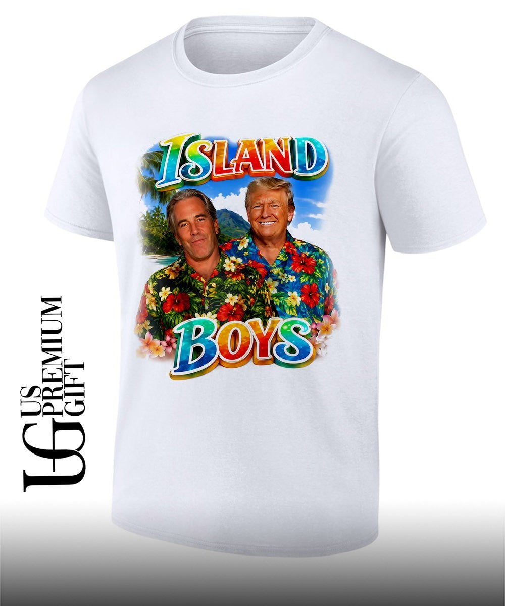 Island Boys Jeffrey Epstein Donald Trump shirt