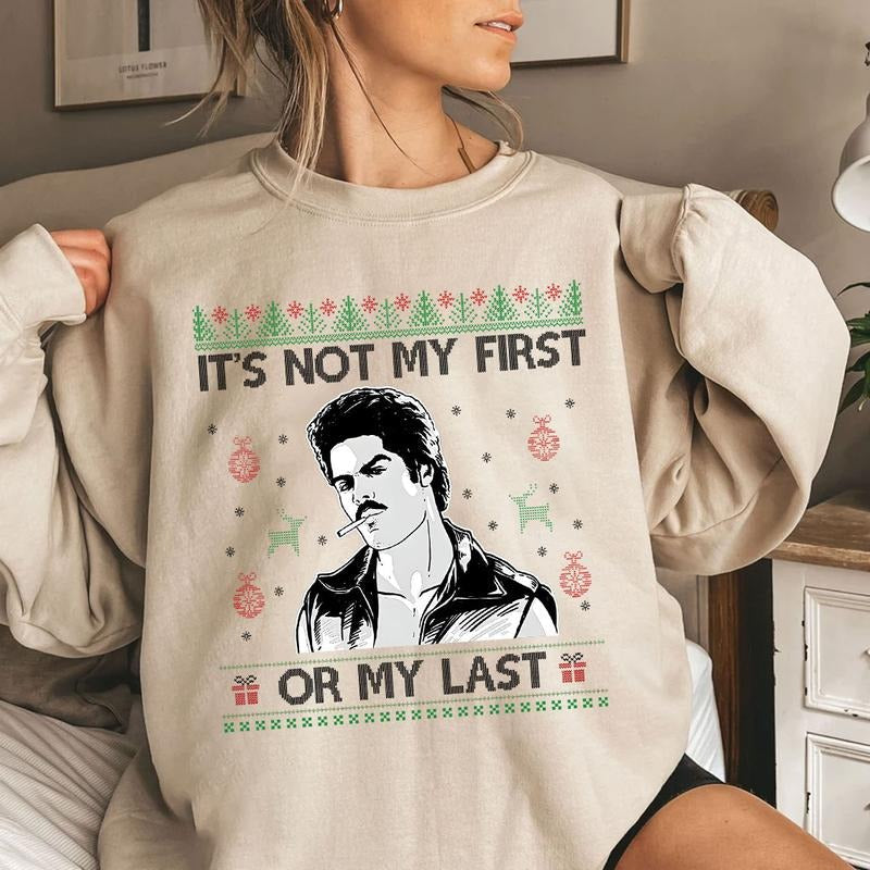 'S Not My First My Last Ugly Labamba Mexican Movie Shirt Old Movie Shirt Ugly T-Shirts