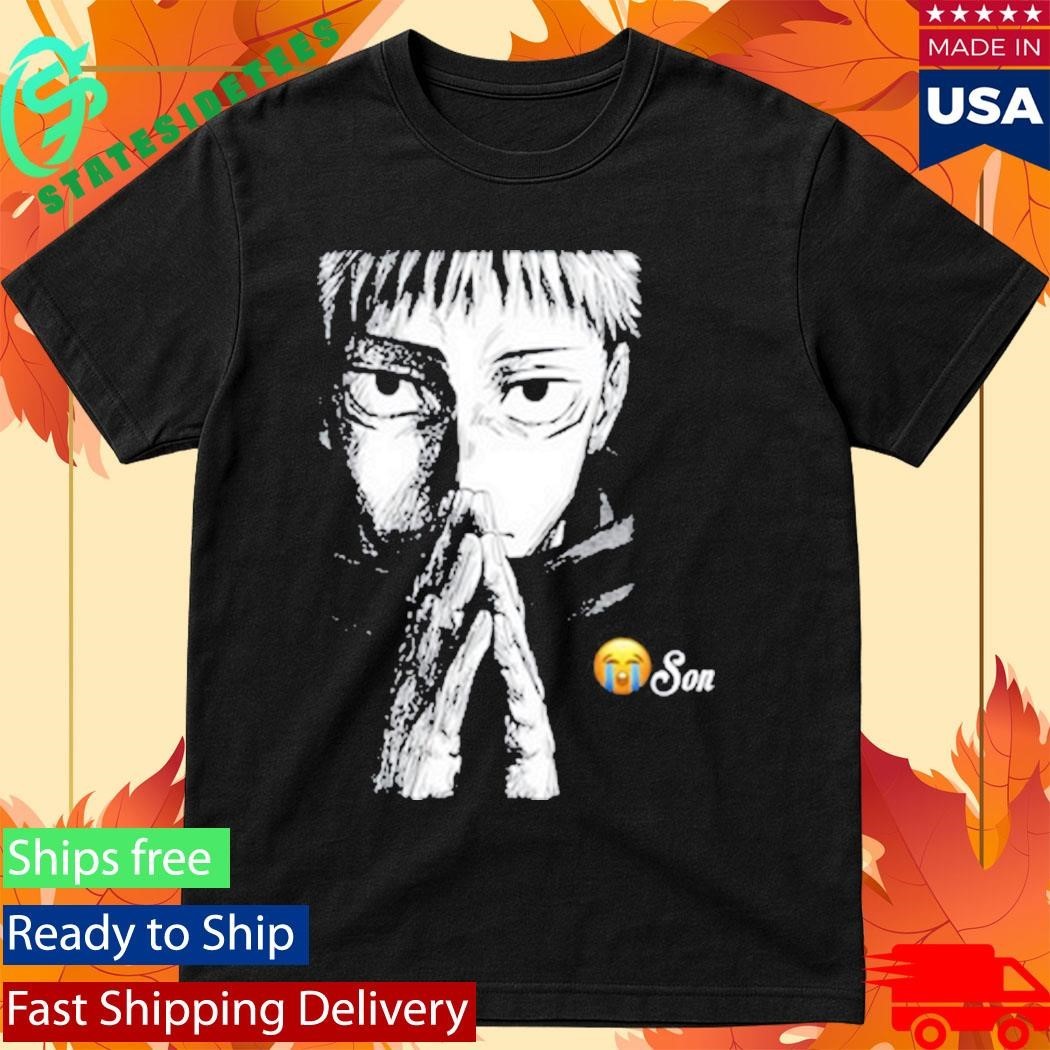 Itadori Yuji Cryin Son Shirt Unisex , , , Long Sleeve Tee