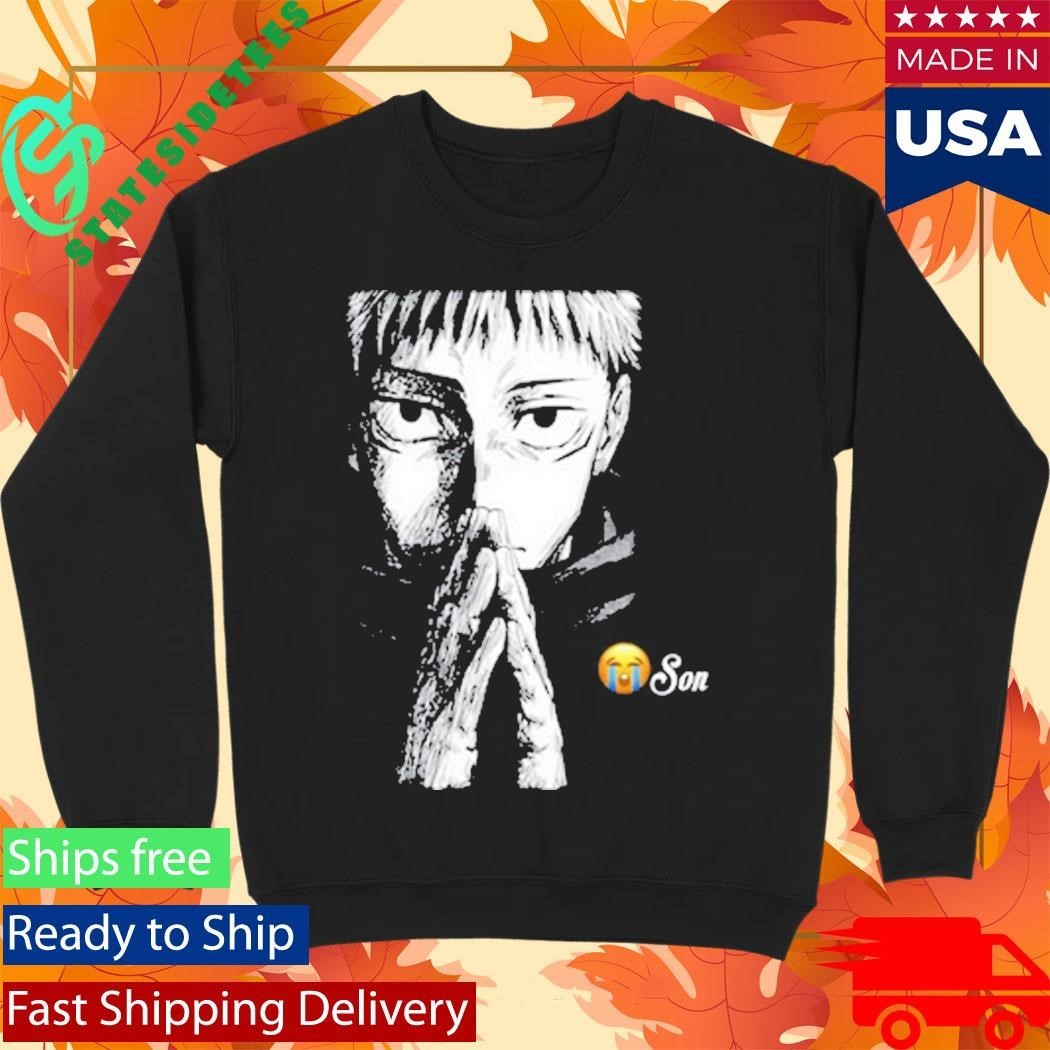 Itadori Yuji Cryin Son Shirt Unisex , , , Long Sleeve Tee