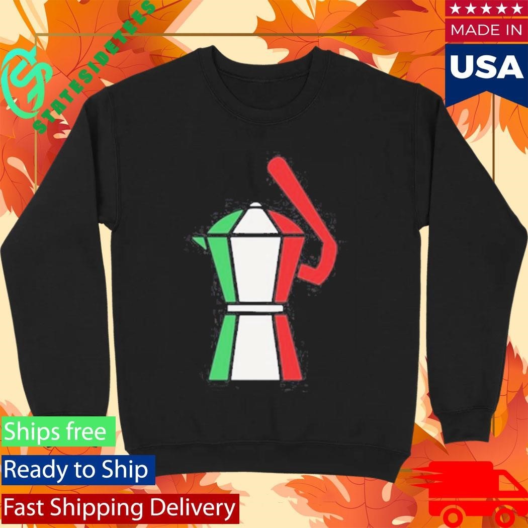 Italian Espresso Baseball Shirt Unisex , , , Long Sleeve Tee