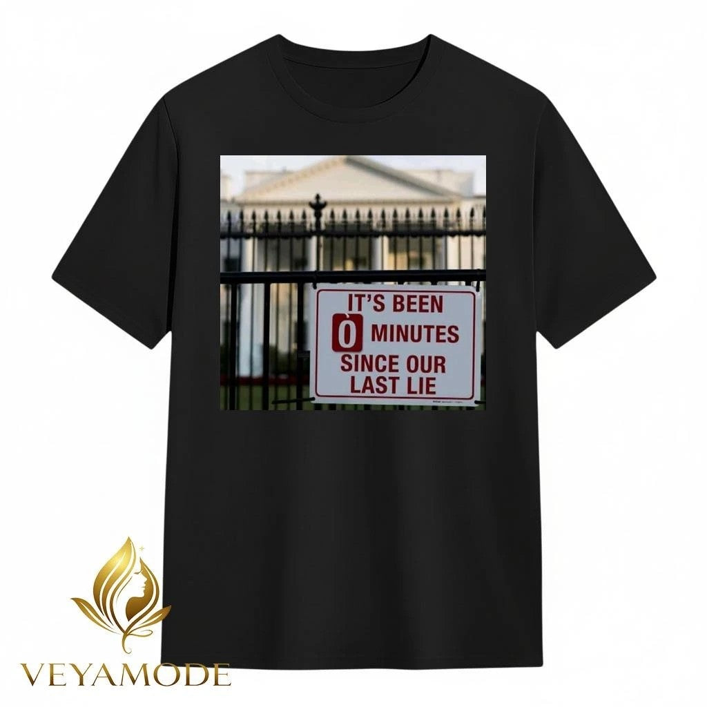 It’s been 0 minutes since our last lie Trump tee Unisex , , , Long Sleeve Tee