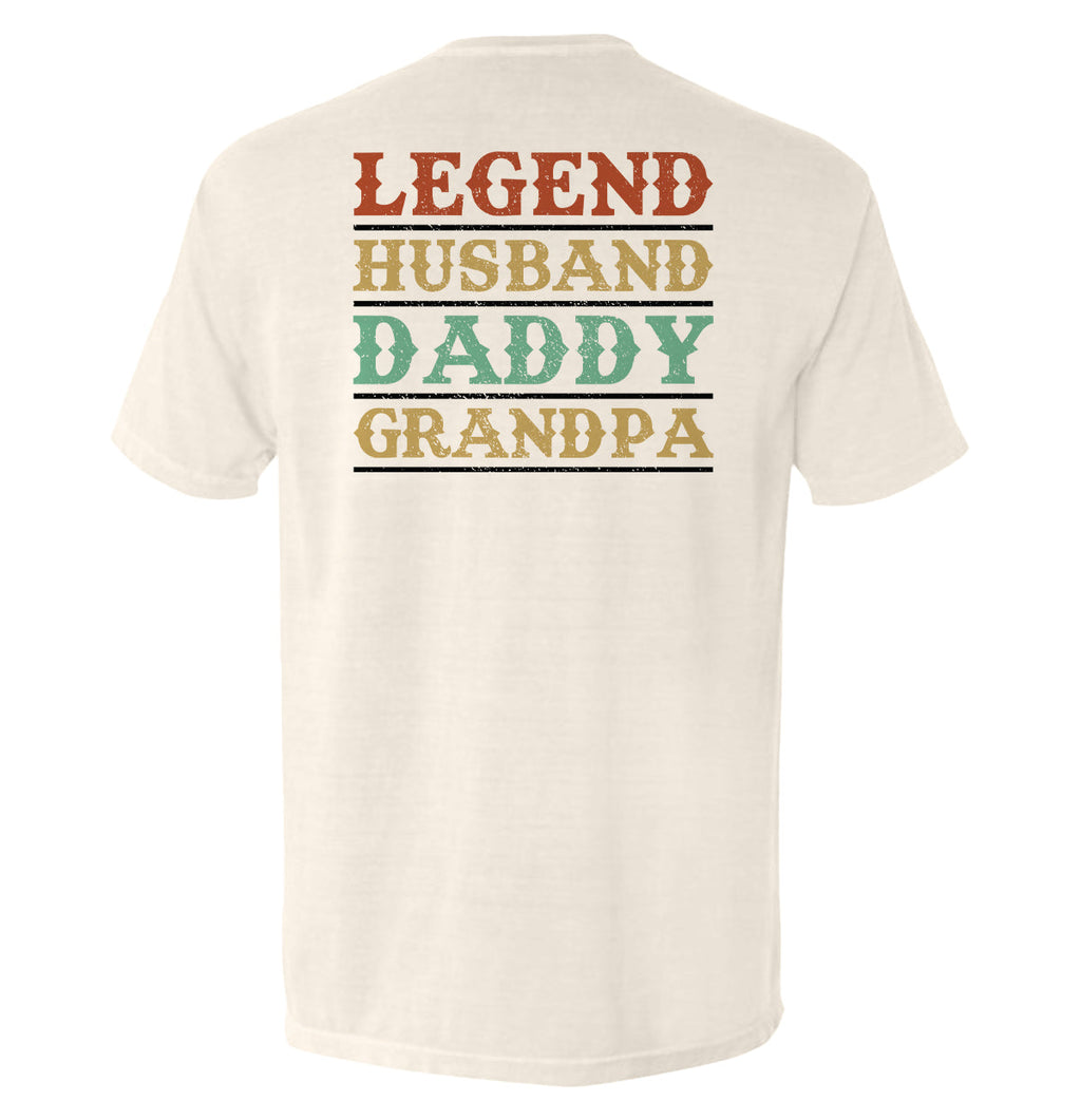 Legend Husband Daddy Grandpa T-Shirts