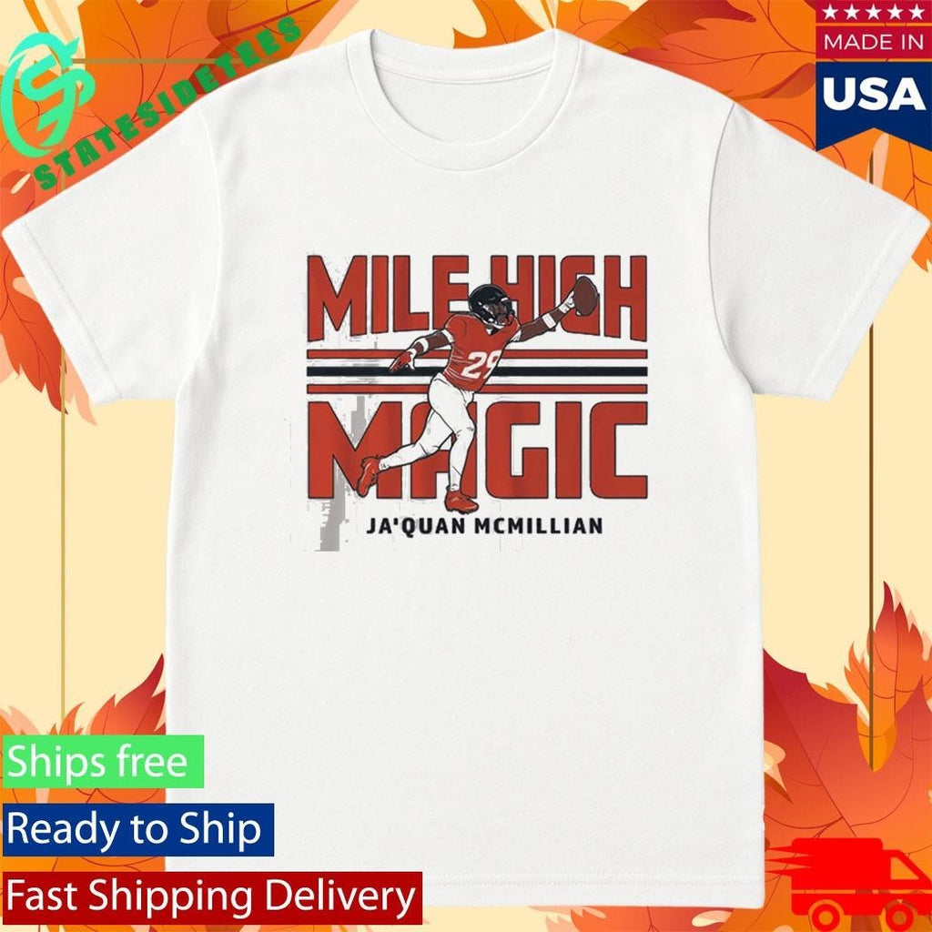 Ja’Quan McMillian Mile High Magic Shirt Unisex , , , Long Sleeve Tee