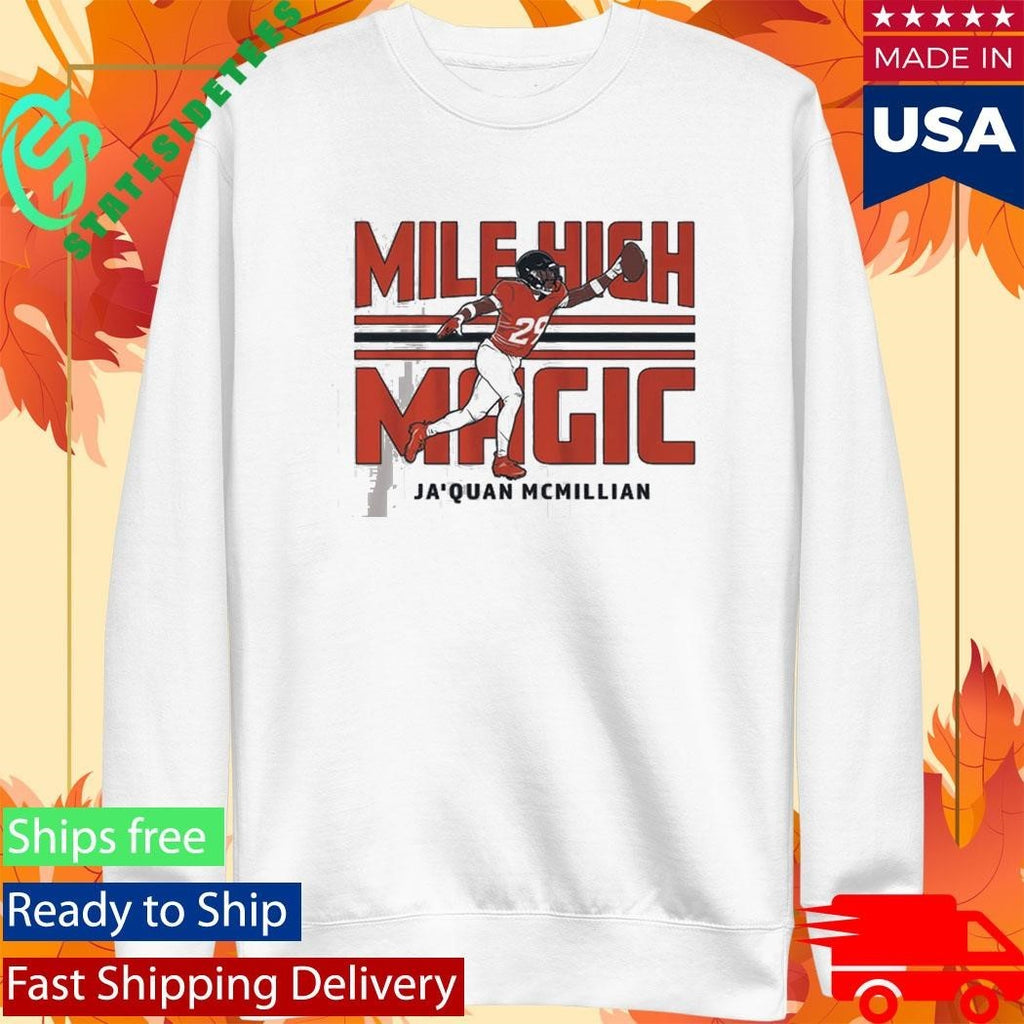 Ja’Quan McMillian Mile High Magic Shirt Unisex , , , Long Sleeve Tee