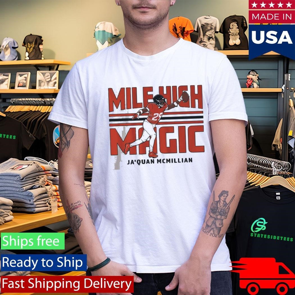 Ja’Quan McMillian Mile High Magic Shirt Unisex , , , Long Sleeve Tee