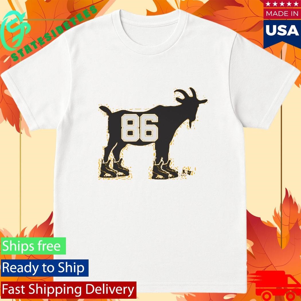 Jack Hughes GOAT 86 New Jersey Hockey Shirt Unisex , , , Long Sleeve Tee