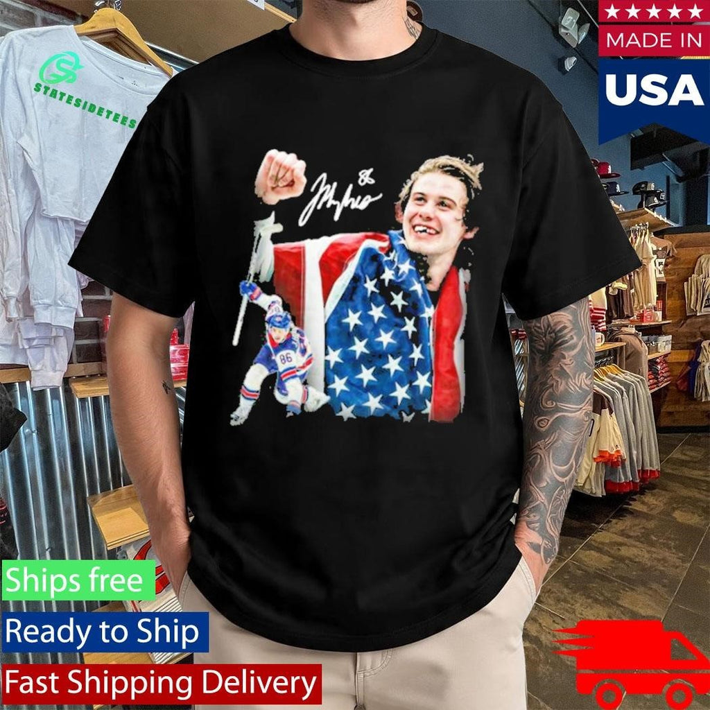 Jack Hughes Golden Goal Signature Shirt Unisex , , , Long Sleeve Tee