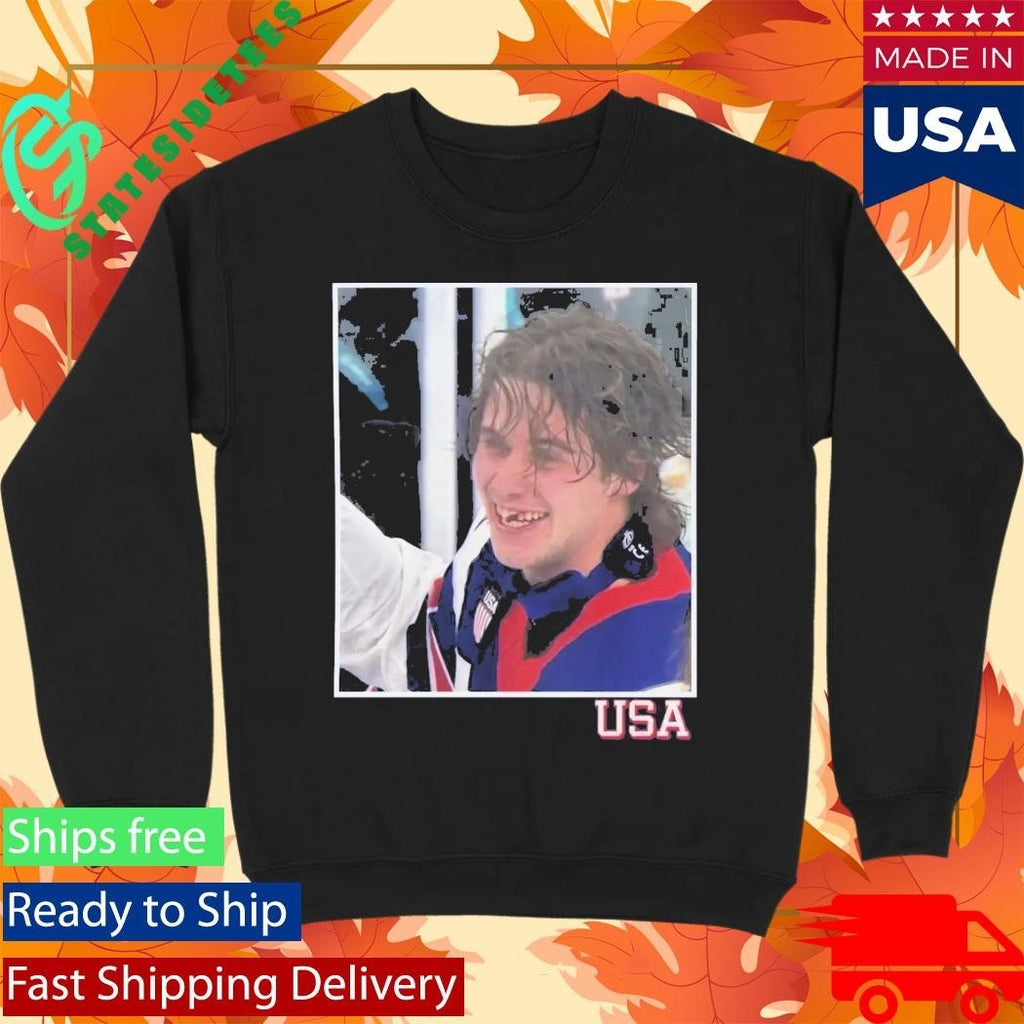 Jack Hughes OT Winner USA Shirt Unisex , , , Long Sleeve Tee