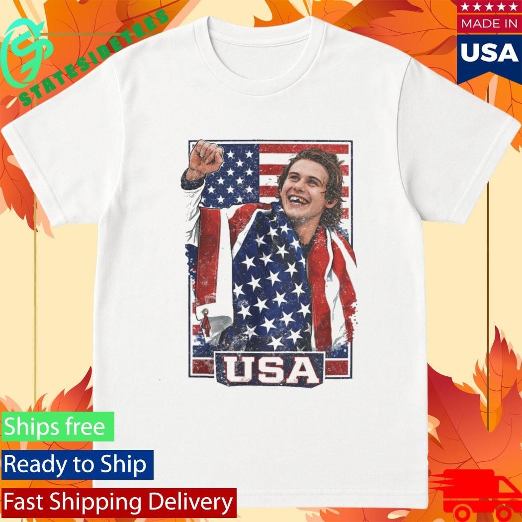 Jack Hughes Team Usa Shirt Unisex , , , Long Sleeve Tee