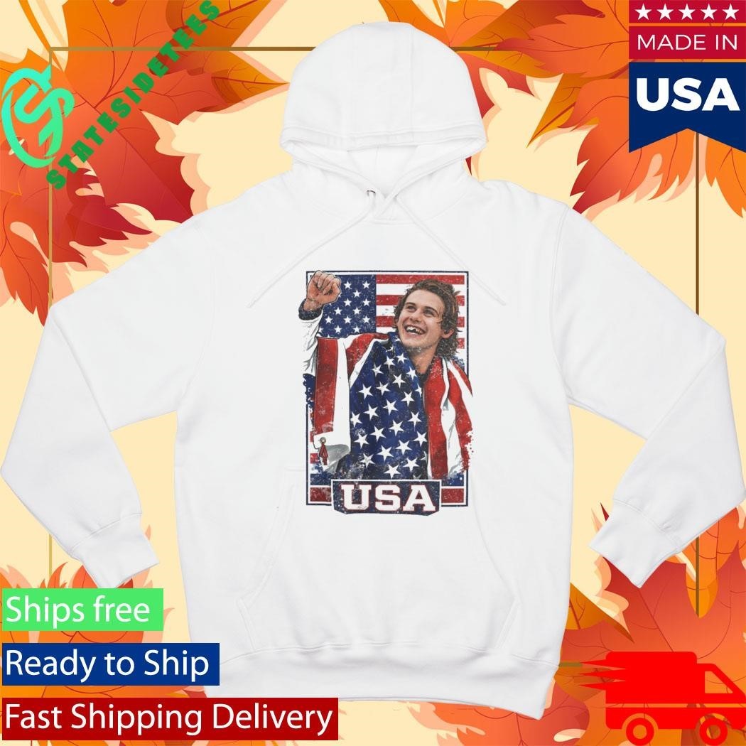 Jack Hughes Team Usa Shirt Unisex , , , Long Sleeve Tee