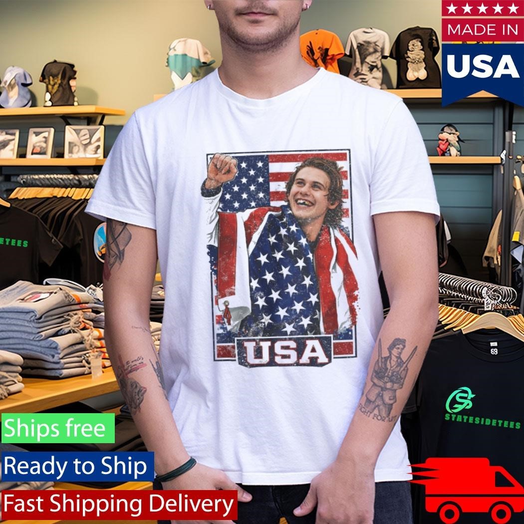 Jack Hughes Team Usa Shirt Unisex , , , Long Sleeve Tee