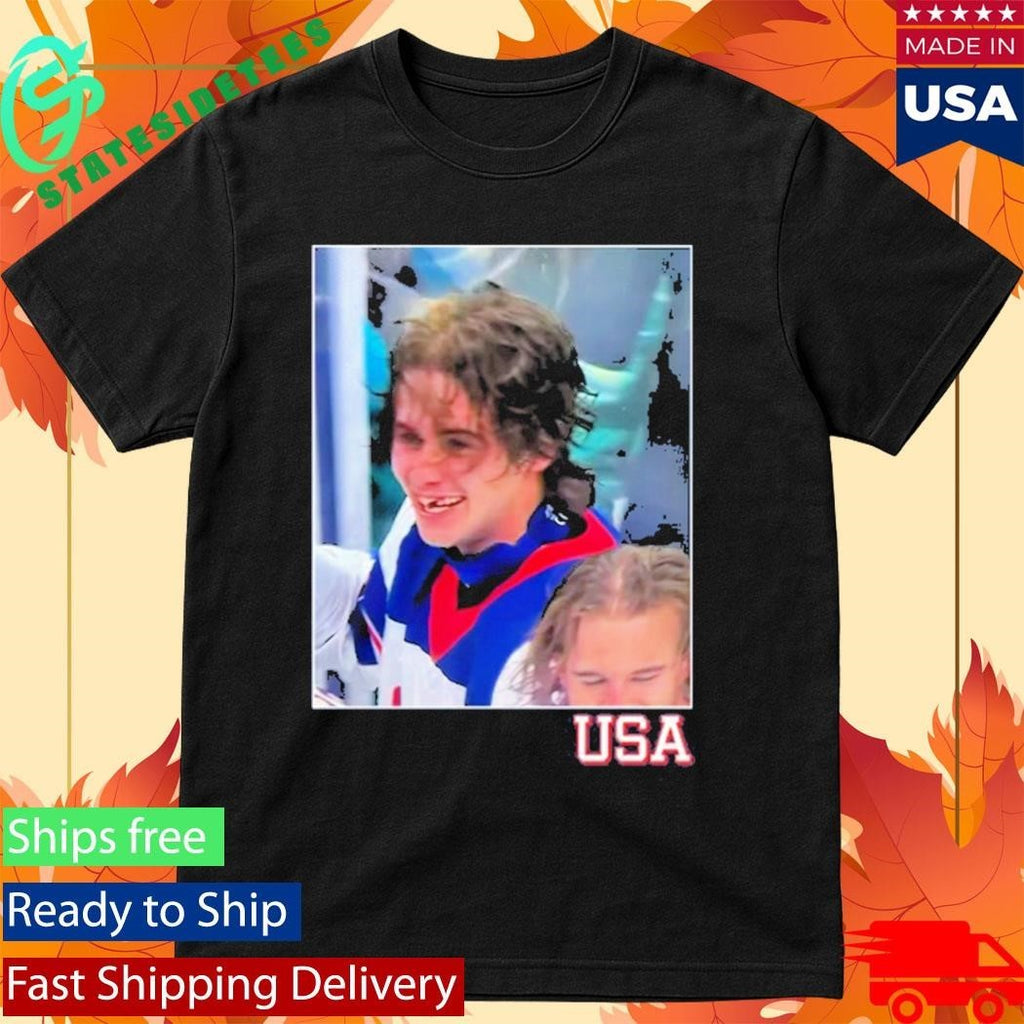 Jack Hughes USA Shirt Unisex , , , Long Sleeve Tee