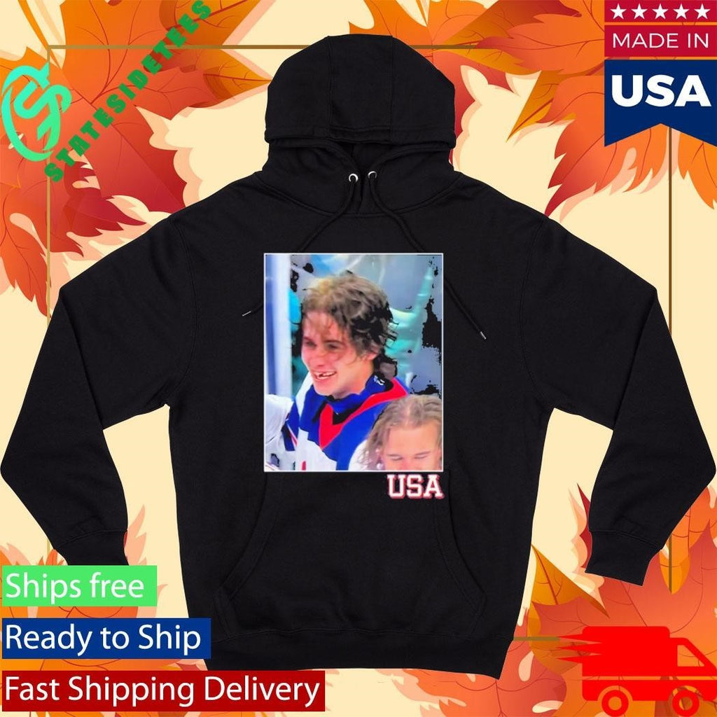Jack Hughes USA Shirt Unisex , , , Long Sleeve Tee