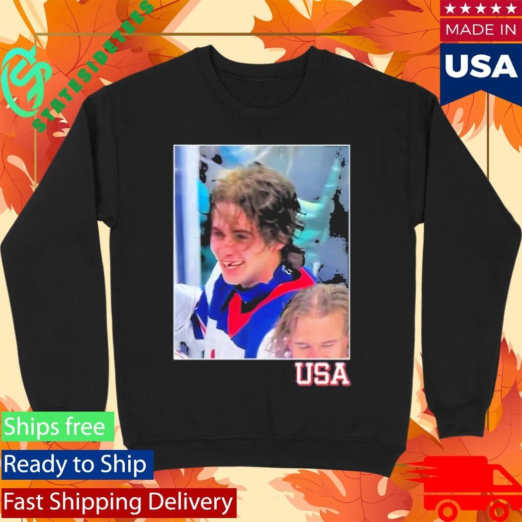 Jack Hughes USA Shirt Unisex , , , Long Sleeve Tee