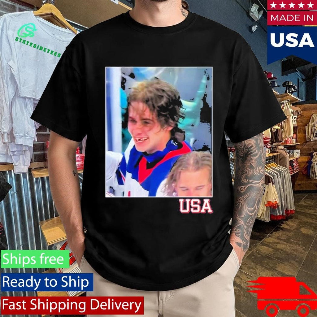 Jack Hughes USA Shirt Unisex , , , Long Sleeve Tee