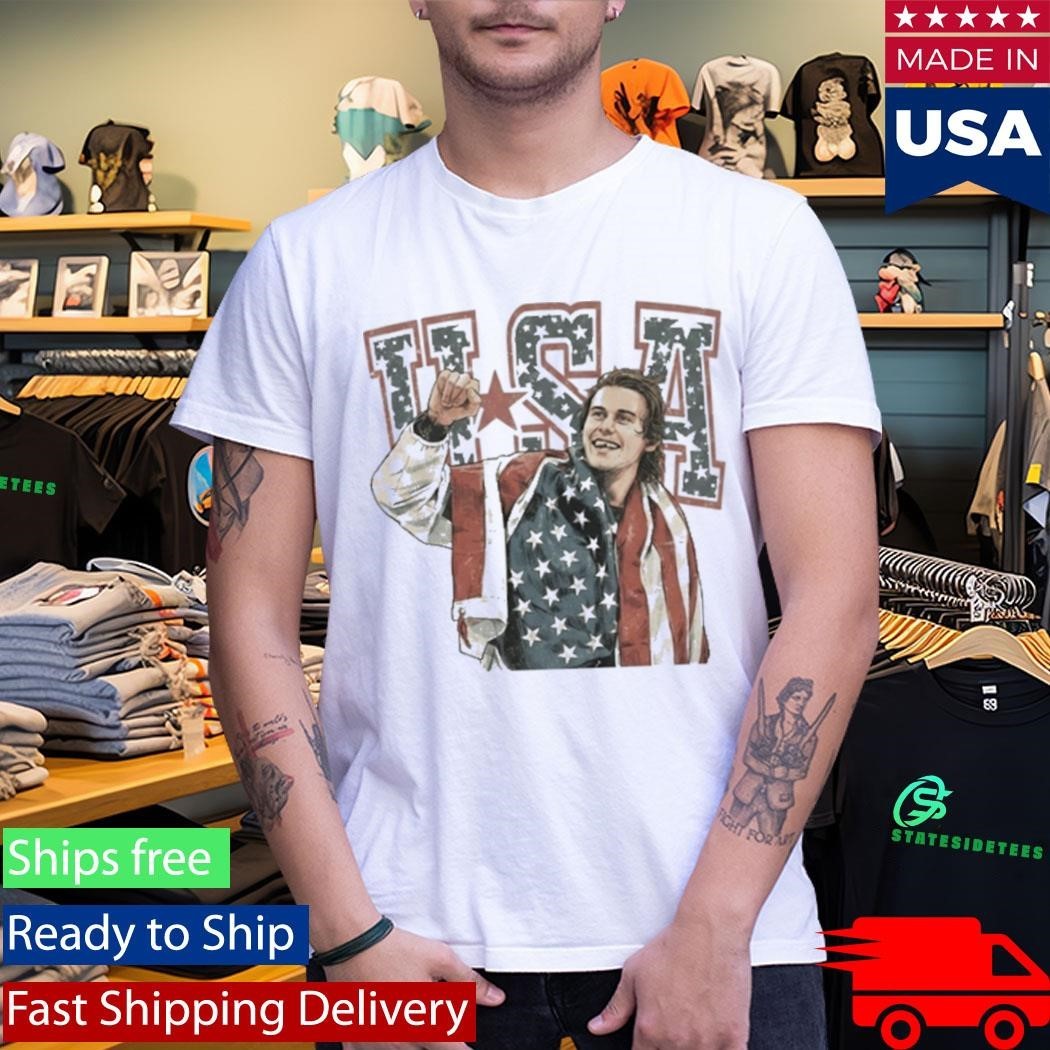 Jack Hughes Usa Gold Hockey 2026 Shirt Unisex , , , Long Sleeve Tee