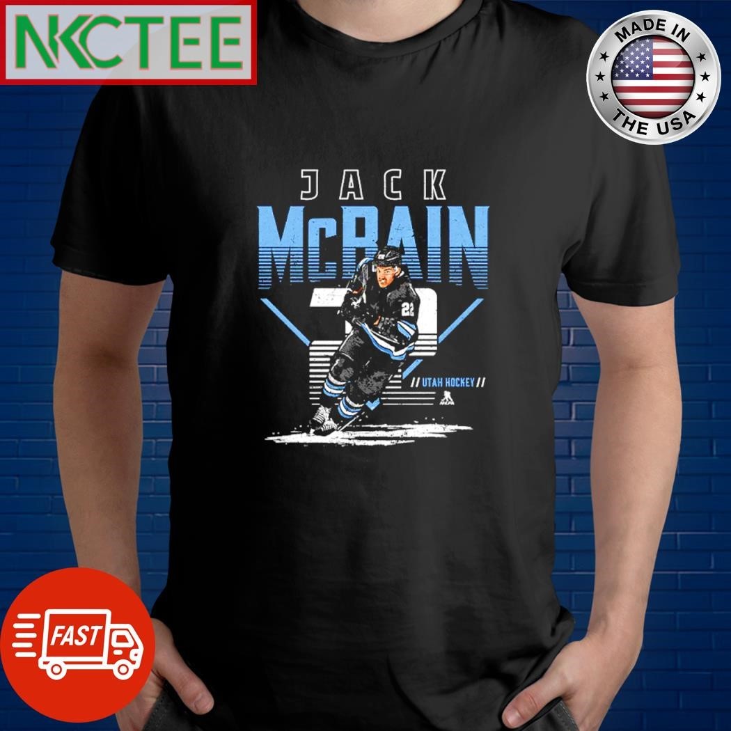 Jack McBain Utah hockey 22 graphic shirt Unisex , , , Long Sleeve Tee