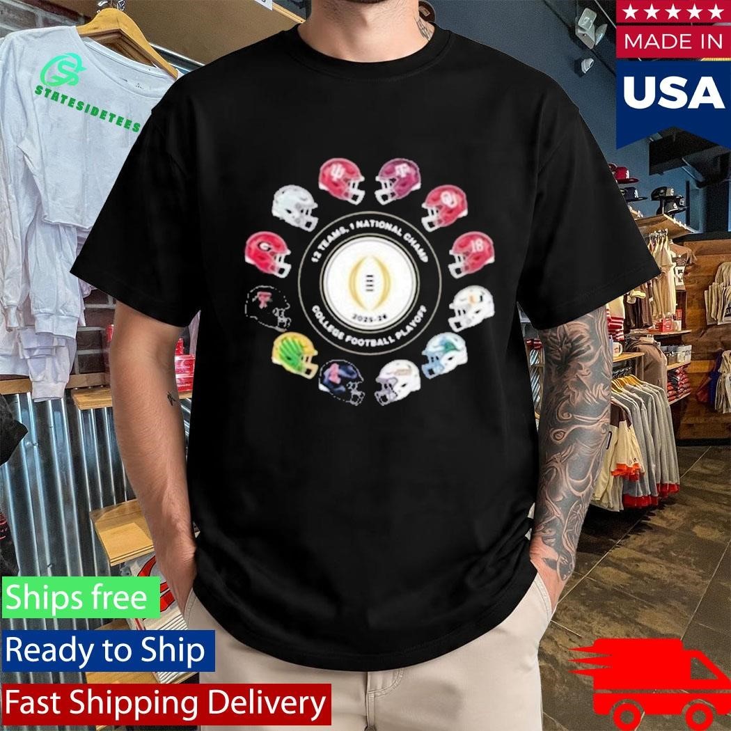 Jack Settleman 2026 12 Teams Playoff 1 National Champ College Football Playoff Shirt Unisex , , , Long Sleeve Tee