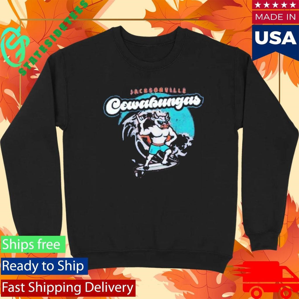 Jacksonville Icemen Team Cowabunga Shirt Unisex , , , Long Sleeve Tee