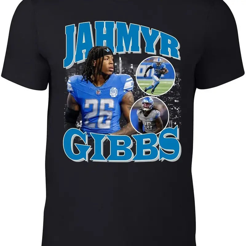 Jahmyr Gibbs Bootleg T-Shirts