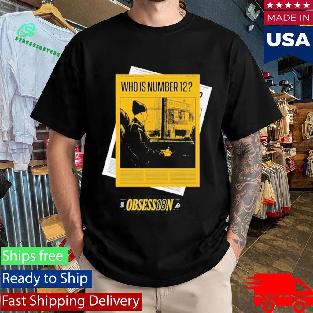 Jake Laravia Who Is Number 12 Obsess18n La Shirt Unisex , , , Long Sleeve Tee