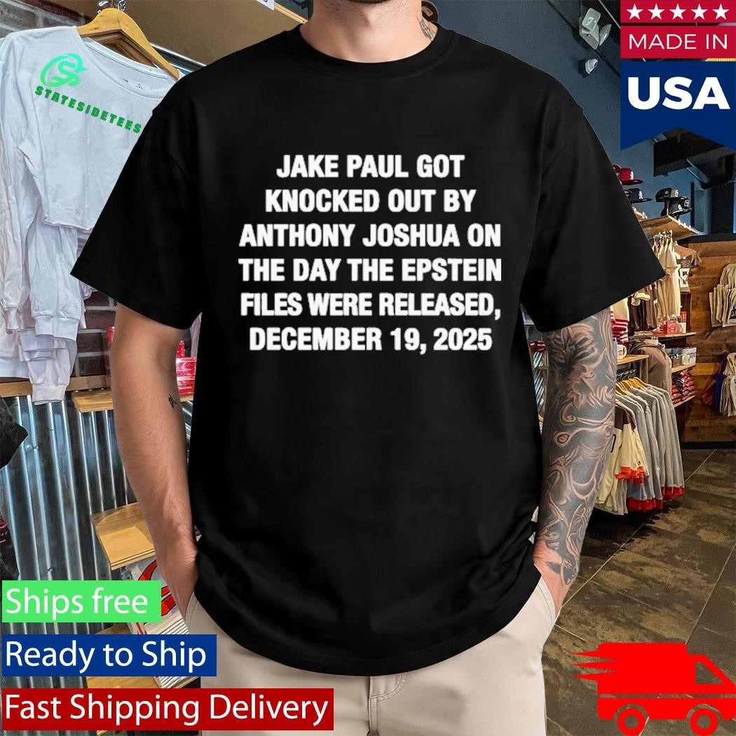 Jake Paul Got Knocked Out By Anthony Joshua Shirt Unisex , , , Long Sleeve Tee