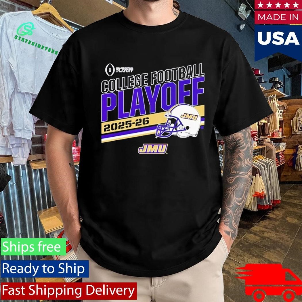 James Madison University College Football Playoff 2025 Shirt Unisex , , , Long Sleeve Tee