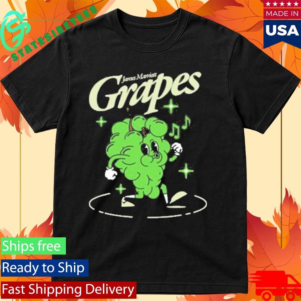 James Marriott Green Grapes Vintage Shirt Unisex , , , Long Sleeve Tee