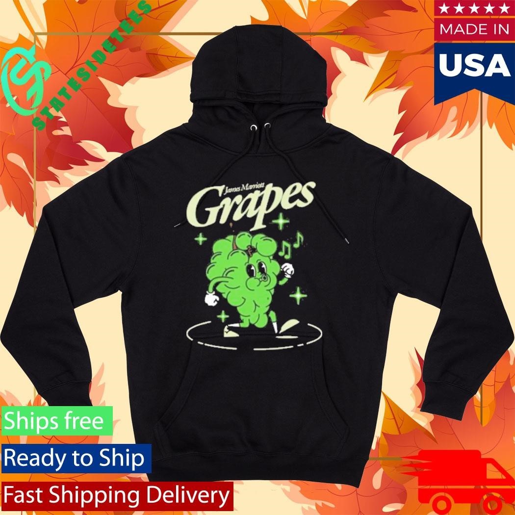 James Marriott Green Grapes Vintage Shirt Unisex , , , Long Sleeve Tee