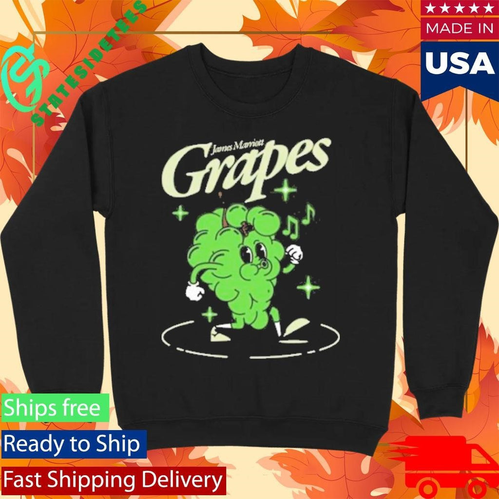 James Marriott Green Grapes Vintage Shirt Unisex , , , Long Sleeve Tee