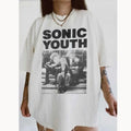 Janieren Shirts Sonic Shirt Rock Band Sonic Bad Moon Rising T-Shirts